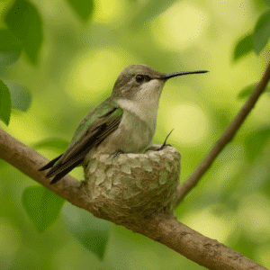 will hummingbirds nest in a birdhouse