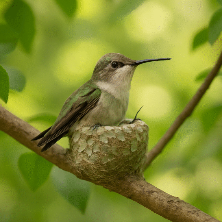 will hummingbirds nest in a birdhouse