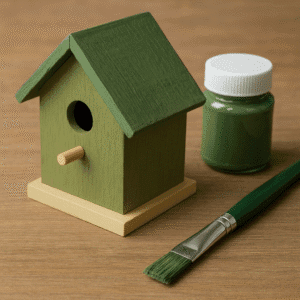 best paint for wooden birdhouse