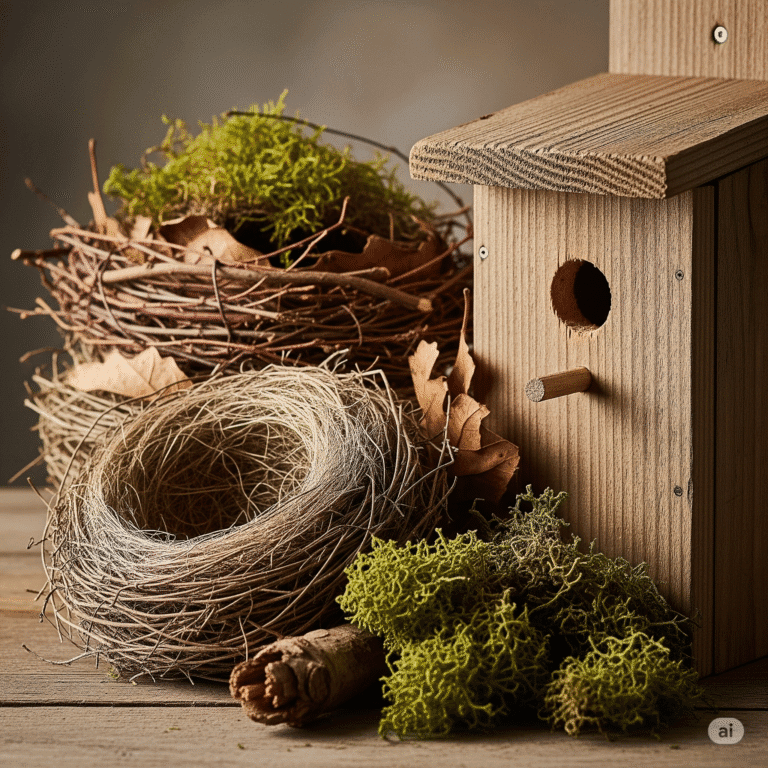 what to put inside a birdhouse