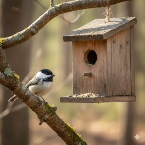 best birdhouse for chickadees