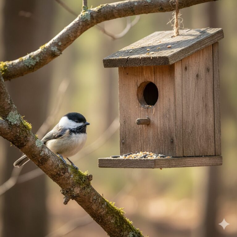 best birdhouse for chickadees