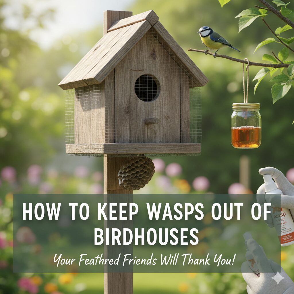 How to Keep Wasps Out of Birdhouses