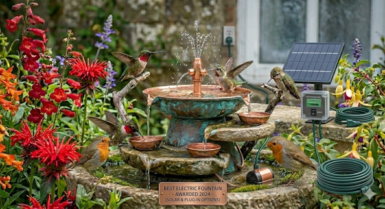 Best Electric Bird Bath Fountain