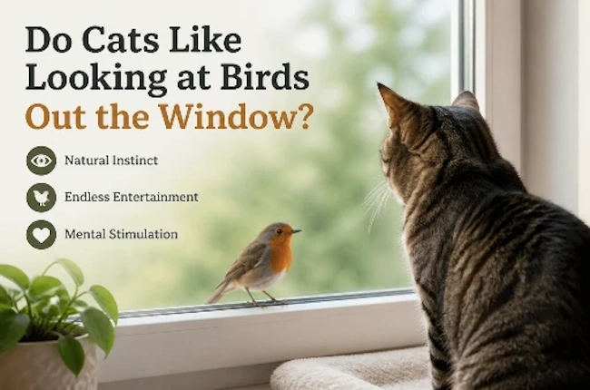 Do Cats Like Looking at Birds Out the Window