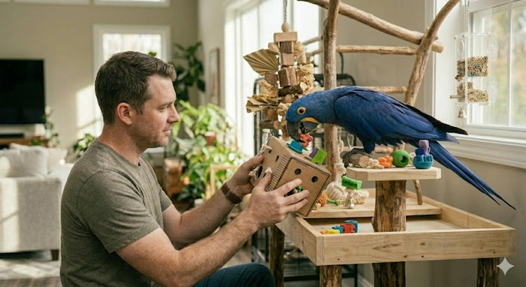 How to Play With a Parrot