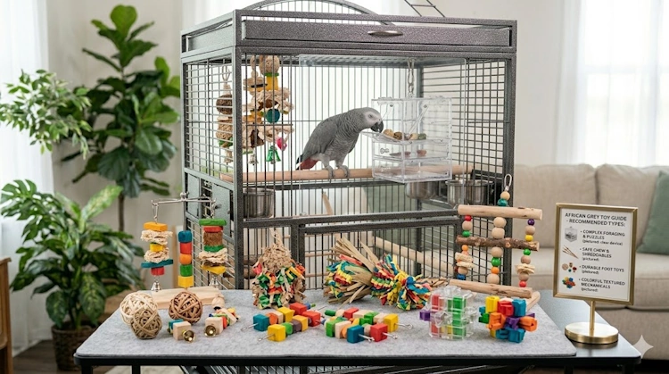 What Toys Do African Grey Parrots Love? Ultimate Guide